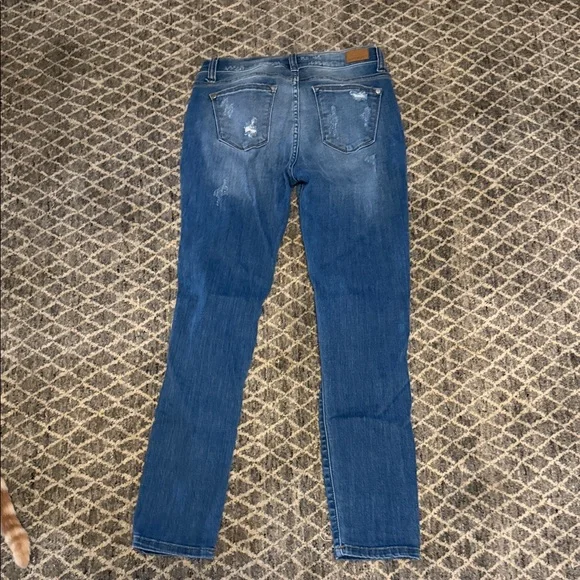 Judy Blue Straight with leopard - Picture 2 of 6